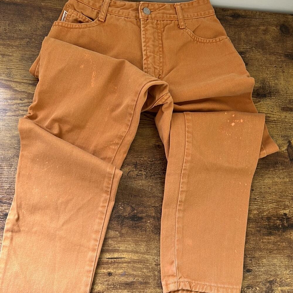 Vintage 90’s BONGO Light Brown High Rise Cotton Mom-Jeans - Picture 11 of 12